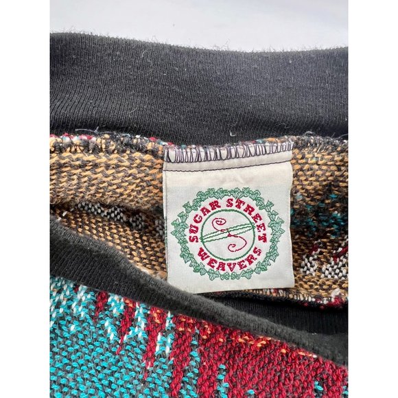 SUGAR STREET WEAVERS Aztec Southwestern Sweater- Yellowstone Ranch Fashion - Picture 9 of 10